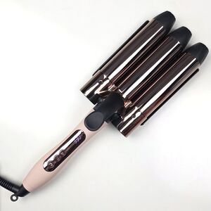 Pink Triple Barrel Hair Waver Tool